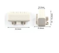 ZK-306/506 High Power Fast Connectors Splitter Electrical Cable Wire Connector Terminals For Junction Box 60A/400V 1-6mm2 NWPNLXEA(ZK-506,10PCS)