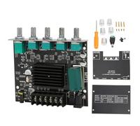 ZK MT21 BT Amplificateur Stéréo Numérique Subwoofer 2.1 Canaux, Haute Puissance DC12-24V, Mini Ampli Module Audio HiFi pour Haut-parleurs Domestiques
