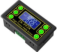 ZK-PP2K Générateur de signaux PWM/pulse avec LCD pour LED, moteur & vannes (3,3-30 V)