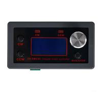 ZK-SMC02 Contrôleur de pilote de moteur pas à pas avec écran LCD, module d'entraînement intégré pour contrôle d'angle d'impulsion, prise en charge unique CC 5-30 V, communication série UART,