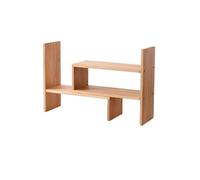 ZKALQECNF Bibliothèque de Bureau Extensible pivotante à 90 degrés, Organisateur Grande capacité Trois Couches, étagère Rangement Type Ouvert, for Le et la Maison Polyvalent