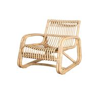 ZKALQECNF Chaises De Rotin Chaise d'extérieur en rotin - Chaise Longue Simple avec Dossier - Parfaite for Les après-midi Paresseux et Les Siestes dans Le Jardin. Chaises de Jardin(Natural)
