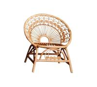 ZKALQECNF Chaises De Rotin Chaise en rotin de Style Paon | Chaise de Dossier de Patio | Chaise de Loisirs en Osier Chaises de Jardin