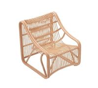 ZKALQECNF Chaises De Rotin Fauteuil, Chaise en rotin- Chaise décontractée- Meubles de Jardin de Patio extérieur Chaises de Jardin