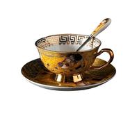 ZKALQECNF Ensemble de tasses à thé européen en porcelaine anglaise de haute qualité rétro senior britannique après-midi léger de luxe tasses à café en porcelaine anglaise