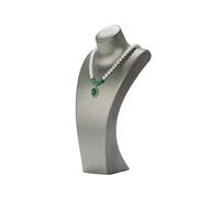 ZKALQECNF Porte Bijoux Buste modèle Collier présentoir Bijoux Suspendus Support clavicule chaîne Collier fenêtre Affichage Accessoires de tir Support Bijoux(Grand)