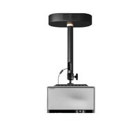 ZKALQECNF Support de projecteur Robuste avec Adaptateur caché, Support Plafond réglable for Un Usage Domestique Bureaux
