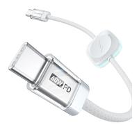 ZKAPOR 2 en 1 Chargeur iWatch USB C, 1.2M Câble USBC vers USBC 60W Magnétique Cable USB C i Watch Chargeur Montre iWatch pour iWatch 10/9/8/7/6/5/4/3/2/1/Ultra 2/SE, Phone 16/15 /Pro Max