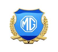 ZKAYHGG Autocollant d‘Emblème pour MG Marvel R Electric 2021-2024, Badge Métal 3D Insigne Décoratif Stylisme Auto pour Capot Coffre Portière Grille Hayon Pare-Chocs,D