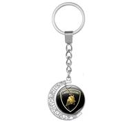ZKAYHGG Porte-Clés de Voiture pour Lamborghini Urus, Trousseau de Clés Anti-Perte Remplacement Portable avec Logo pour Hommes et Femmes