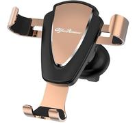 ZKAYHGG Support Téléphone Voiture pour Alfa Romeo Spider (939) 2006-2010, Support pour Ventilation de Voiture Rotatif 360° Porte-Téléphone pour Smartphone,D