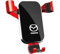 ZKAYHGG Support Téléphone Voiture pour Mazda BT-50/Mazda MPV, Support pour Ventilation de Voiture Rotatif 360° Porte-Téléphone pour Smartphone,Red