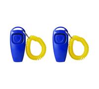 Zkbszn Lot de 2 sifflets de dressage pour chien avec dragonne pour des instructions efficaces et un contrôle du comportement pour l'extérieur et l'intérieur