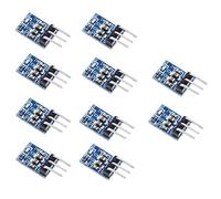 ZkeeShop 10 Pcs DC-DC Buck Module 3.3 Voltage Regulator 4.75V-12V to 3.3V Step Down Power Supply Module 800mA