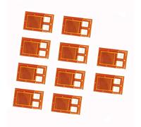 ZkeeShop 10Pcs High Precision Pressure Resistance Strain Gauge BF350-3AA BF350 Load Cell Pressure Sensor
