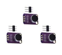ZkeeShop 3Pcs Electret Microphone Amplifier MAX4466 Module Adjustable Gain Board GY-MAX4466