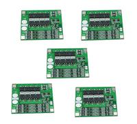 ZkeeShop 5Pcs Protection Board 3S 12V 25A Balance Lithium Battery Charger Protection BMS Board Balance Module
