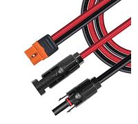 ZkeeShop Câble de charge solaire Connecteur solaire vers XT60i Adaptateur Connecteur de panneau solaire Câble 12AWG XT60i-F Compatible pour EcoFlow DELTA générateur solaire Centrales portables (5M)