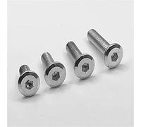 Zkensh-Bolts 20pcs M6 / M8 Plat Round Head Hex Meuble Vis grandes têtes à douille à plaques Vis à capuchon Boulon 10-90 mm, Largement utilisé(M6x55)