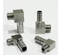 Zkensh-Bolts Raccord de tuyau coudé en acier inoxydable 304, filetage mâle métrique M5 M6 M8 M10 M12, 4-10 mm, adaptateur de connecteur de coupleur, Largement utilisé(M8x1-8)