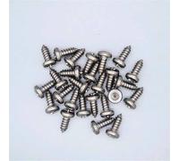 Zkensh-Bolts Vis à bois autotaraudeuses à tête ronde cruciforme en titane pur, filetage métrique M3 M4 M5 M6, longueur 6-30 mm, 5 pièces Largement utilisé(8 Mm, 14 in Bag,M6)