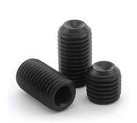 Zkensh-Bolts Vis de réglage sans tête M2 m2.5 m3 m4 m5 m6 m8 m10 Carbone en acier hexagonal socket set vis de dureté 12.9 10 E ANNÉE 0pcs / lot, Largement utilisé(8mm x100pcs,M2)