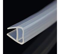 Zkenshan-Joint de Douche Bandes de Joint de fenêtre en Caoutchouc en Caoutchouc de 1-3M,de la Forme U,des bandelettes d'étanchéité de la Porte d'étanchéité, La Bande de Joint de Porte en Verre arrête