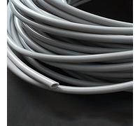 Zkenshan-Silicone Tres Souple Gel de tube silicone gris gris flexible de 1 mètre DIA. 3 4 5 6 7 8 10 12 13 14 15 16 16 16MM Tuyau de tuyau en caoutchouc en caoutchouc de lait en caoutchouc, Bonne épai