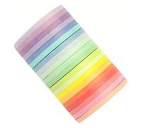 ZKGYUS 20 ruban adhésif décoratif,Basic unicolore 20 couleurs diy ruban manuel décoratif(5m*3mm)