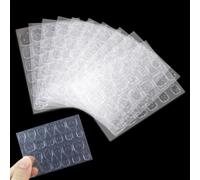 ZKGYUS 240 feuilles d'ongles auto-adhésifs imperméables, ongles adhésifs, ongles en gelée imperméables et respirants, kit de faux ongles super collants des deux côtés, tampons de gel d'ongles