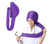 ZKGYUS Casque de séchage pour sèche-cheveux, casque sèche, sèche de capot pour le style de séchage curling conditionnant en profondeur（violet）