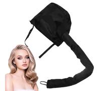 ZKGYUS Casque Séchage pour Sèche-Cheveux, Casque Sèche, Sèche de Capot pour Le Style de Séchage Curling Conditionnant en Profondeur（Noir）
