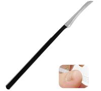 ZKGYUS Pédicure Râpe à pied - Lime pour pieds outil de soin Rasoir Lame Râpe Pied pour Callosités dur Coupe cors Peaux dures - Professionnel Couteau de Pédicure pour pieds Noir