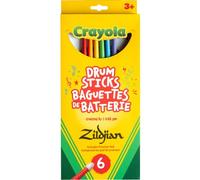 ZKIDS Baguettes Pack Crayola 6 baguettes + pad