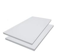 ZKKGYDP Panneau De Mousse De PVC Imperméable 100 × 200mm Épaisseur 3/5mm Convient pour La Signalisation, Les Affichages Et Le Numérique,5X100X200mm(2Pcs)