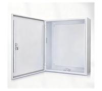 zklaseot Boîte De Jonction Électrique en Acier Laminé À Froid, Boîtier De Distribution Intérieur Et Extérieur, Boîtier Métallique Étanche À Montage Mural, avec Verrouillage(30X40X20CM)