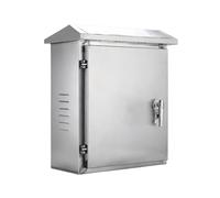 zklaseot Boîte De Jonction Électrique Murale, Boîtier Électrique Extérieur en Acier Inoxydable 304, Idéal pour La Distribution D'énergie, Les Contrôles Industriels Et Les(80x60x30cm)