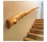 zklaseot Rambarde en Bois Irrégulière - Conception Antidérapante pour Les Personnes Âgées Et Les Enfants - Support Mural - Idéale pour La Maison, La Terrasse, Les Escaliers(80cm)