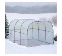 zklaseot Serre Tunnel, Serre Portable D'extérieur avec Cadre, Kit De Serre De Jardinage Chaude, pour Légumes Et Fruits(250x100x80cm)