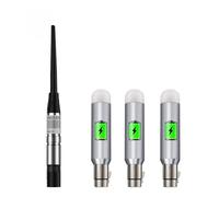 ZKLGS Contrôleur DMX, 1 émetteur 512 sans Fil et 3 récepteurs 512 Rechargeables, contrôleur 2,4 GHz for Le contrôle de l'éclairage de scène pour éclairage de Scène, DJ, Têtes Mobiles