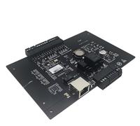 ZKLGS Kit de système de contrôle d'accès de Porte C3-100 C3-200 C3-400 Un Deux Quatre Panneau de contrôleur de Serrure de Porte Carte RFID système de contrôle d'accès LAN(C3-400)