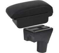 ZKNing Accoudoirs De Voiture Console Centrale Accoudoir pour Nissan micra k12 k13 k14, Couche Console De Bras Central avec Ports USB Accessoires Support De Rangement