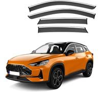 ZKNing Deflecteurs d'air Déflecteurs Vent pour MG One MK1 2021 2022 2023, deflecteur Voiture Déflecteurs de Pluie Pare-Soleil aériens déflecteurs pour Auto