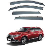 ZKNing Deflecteurs d'air Déflecteurs Vent pour Mitsubishi Outlander MK3 2013-2021, deflecteur Voiture Déflecteurs de Pluie Pare-Soleil aériens déflecteurs pour Auto