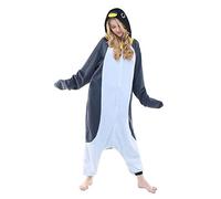 ZKomoL Pyjama onesie pour cosplay, adulte, unisexe, modèle tigre, Pingouin., L
