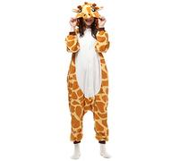 ZKomoL Pyjamas Onesies Cosplay Adulte Unisexe Animaux Halloween Costume Robe Loungewear