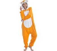 ZKomoL Pyjamas Onesies Cosplay Adulte Unisexe Animaux Halloween Costume Robe Loungewear