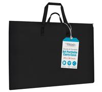 ZKOO Grand Format Art Portefeuille avec épaules en Nylon Sac de Rangement pour Affiches, 61 x 91,4 cm Étudiant