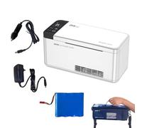 ZKSCool Mini boîte à insuline portable rechargeable pour insuline, vaccins et médicaments, capacité de 0,6 l, écran LCD, refroidisseur de médicaments de voyage pour insuline, approuvé par la FAA