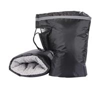 ZKSJFU 2 Pièces Gants De Guidon Moto pour Honda PCX 125 PCX 150 PCX125 PCX150, Hiver Protège Mains Chauds Résistance Au Froid Gants De Guidon De Moto Manchon Velo Guidon,A